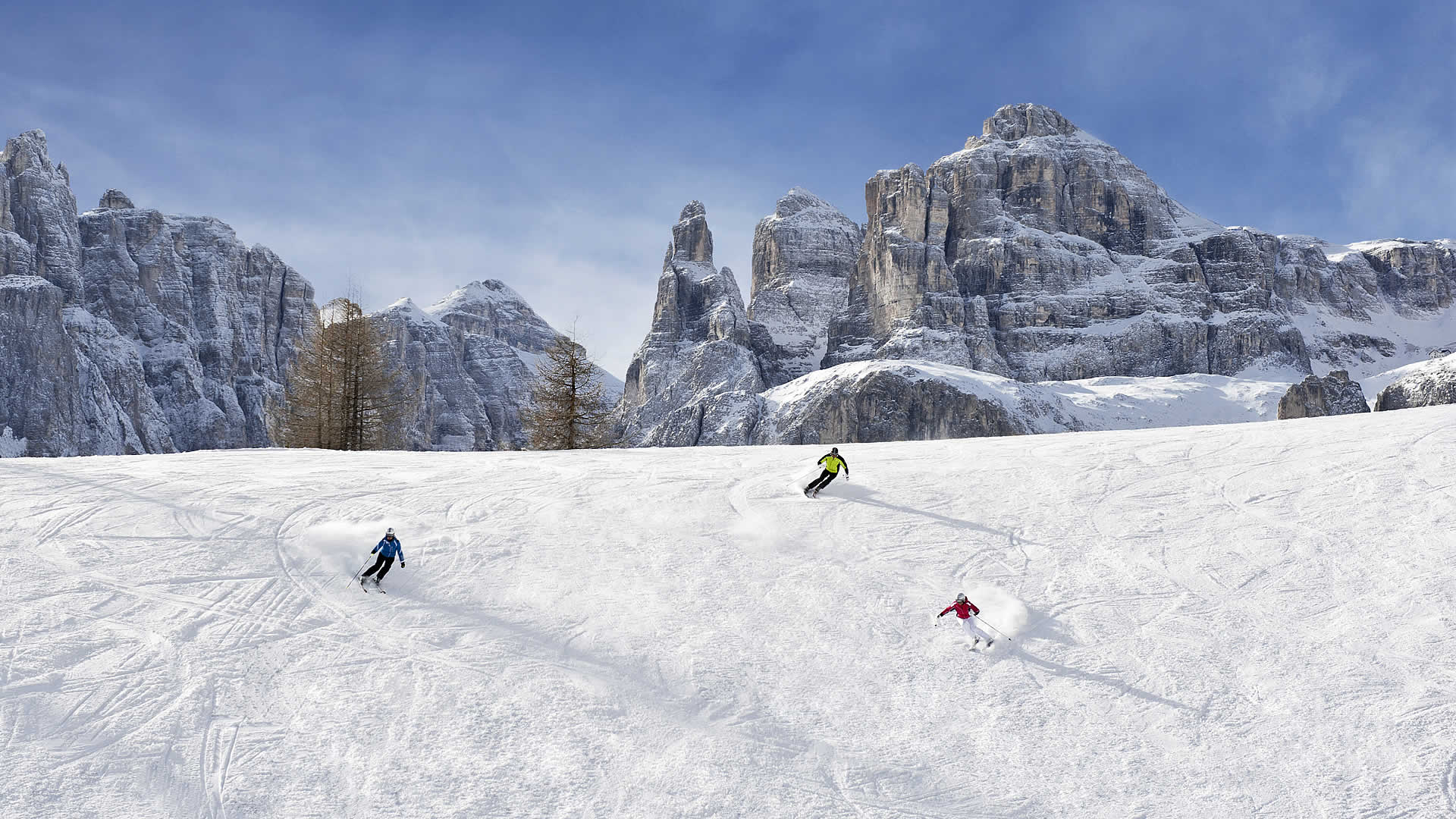 Ski slopes Alta Badia