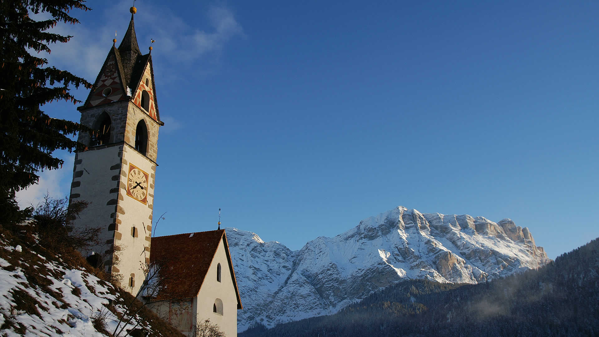 La Val, Wengen und der Kreuzkofel