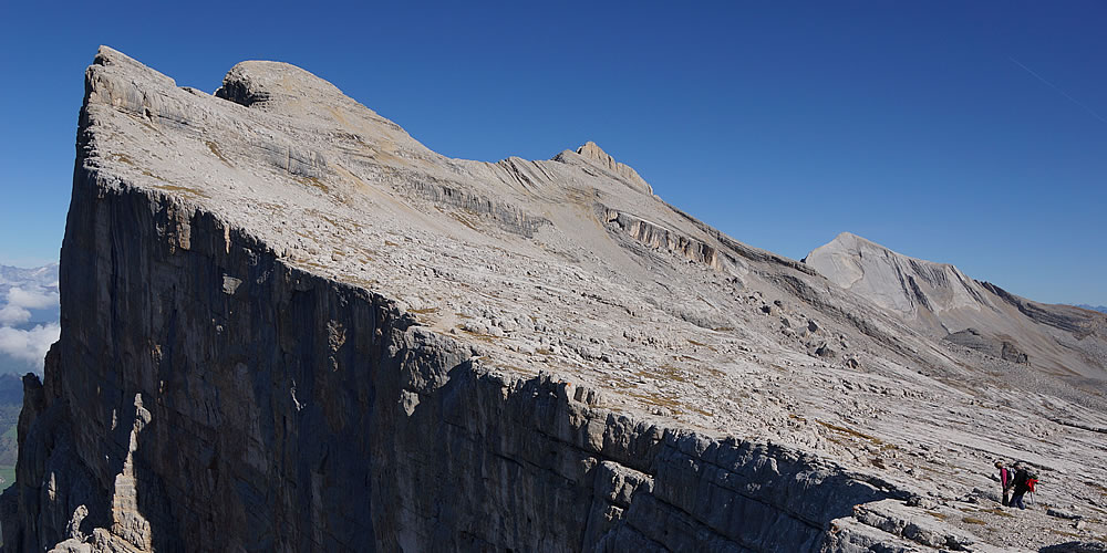 Wanderung auf der Ciaval Heilig Kreuz in den Dolomiten