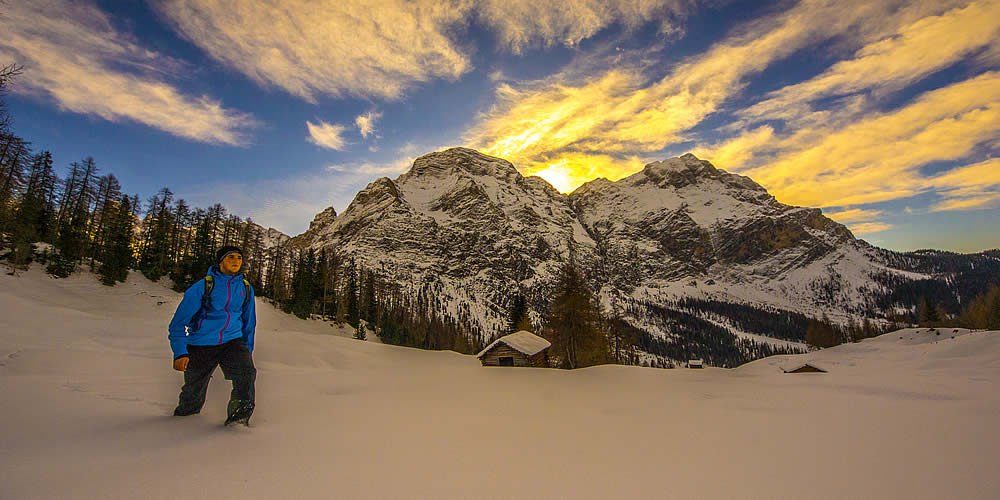 Passeggiata invernale Prati di Rit