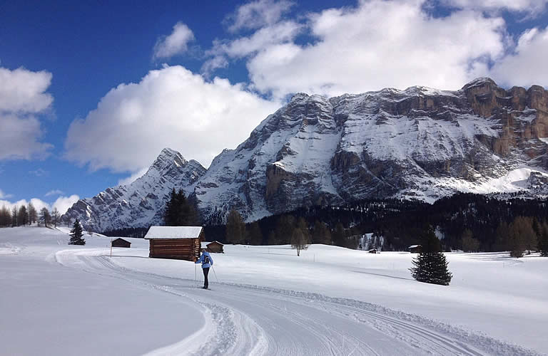 Cross country skiing La Val